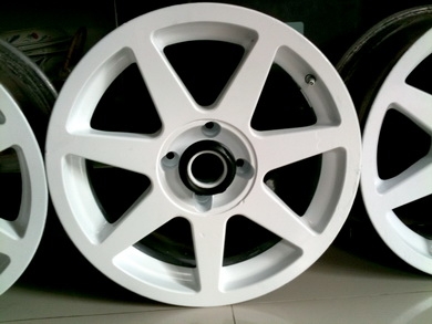 แม็กซ์ TSW ขนาด17นิ้ว สเปค 4 รู114.3 สีขาวสดใส สวยทั้งชุด