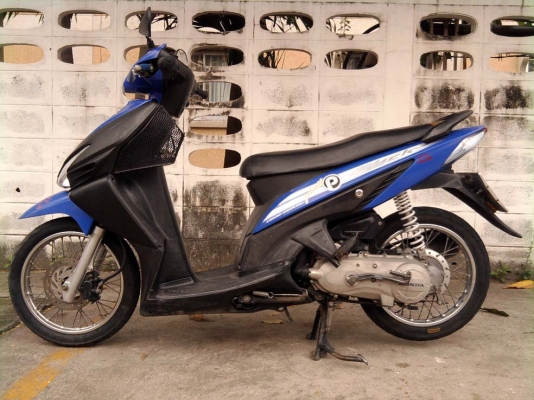 ขออนุญาติขาย Honda Click Play มือเดียว สีน้ำเงิน