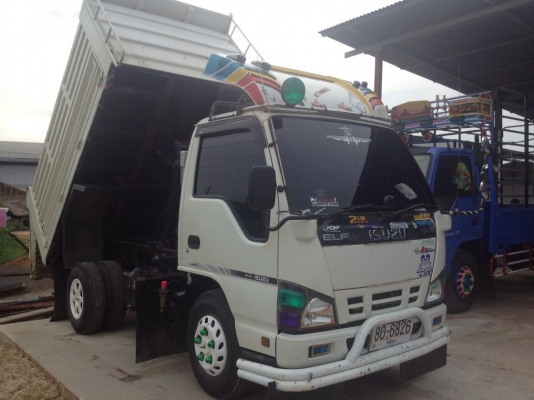 ***ขายแล้วครับขอบคุณ Truck2hand ขาย6ล้อดั๊มกระป๋อง 88 หัวขาว สวยจัด ไม่มีช้ำ ISUZU NKR 88 ห้างแท้ปี 49 เครื่องเดิมเกียร์เดิม เทอโบอินเตอร์ฯ ช่วงล่างแน่นคัสซีสวยไม่ช้ำ กระบะดั๊มเหล็กสวยสดพื้นสวยข้างสวย หัวบางเดิมภายในสวยมากคอนโซลครบ พ.พาวเวอร์ แอร์เย็น ยาง