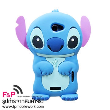เคสซิลิโคน Stitch 3D เคสมือถือสามมิติ HTC One X ถูกมาก