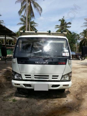 รถบรรทุก 6 ล้อดั๊มพ์ ยี่ห้อ ISUZU รุ่น NQR
