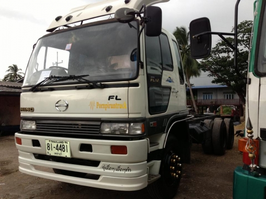 ขายรถสิบล้อฮีโน่เพลาเดียว F17 FL177 ปี 32 เครื่อง HO 7Cเบลคจิฟฟี่