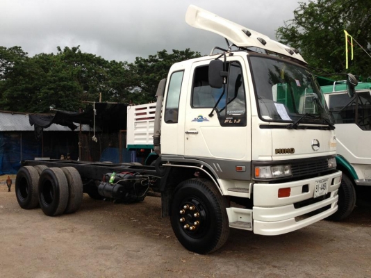 ขายรถสิบล้อฮีโน่เพลาเดียว F17 FL177 ปี 32 เครื่อง HO 7Cเบลคจิฟฟี่