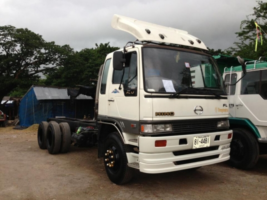 ขายรถสิบล้อฮีโน่เพลาเดียว F17 FL177 ปี 32 เครื่อง HO 7Cเบลคจิฟฟี่