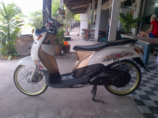 คันนี้โอนให้ฟรีคับ ด่วน!ยามาฮ่าฟีโน่ รถสวย ท่ออาม ปี54 รถเครื่องเดิมแน่นๆใช้น้อย พร้อมใช้ ทะเบียน+เอกสารโอน ภาษีไม่หมด 088-2197709