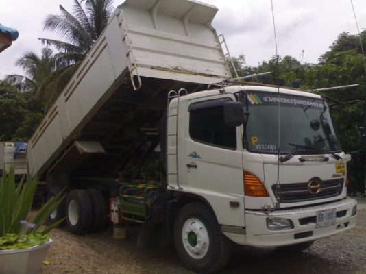 ขายHINO MECA260 ปี47 2เพลาดั๊ม กะบะข้างเลียบหน้าพระลาน