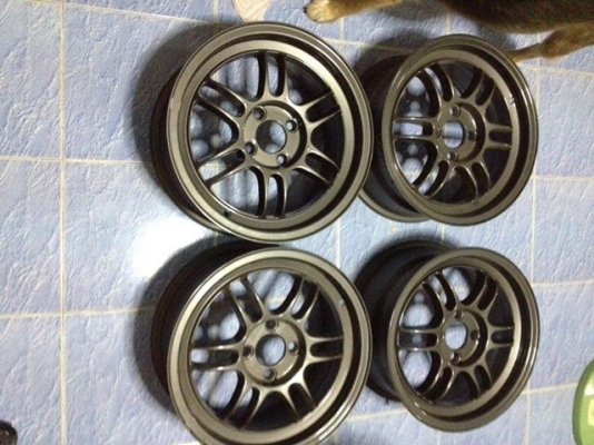 ขายล้อRPF1 ขอบ 15 กว้าง 7  งานไต้หวัน สีเทากัล ไหม่ ถูกๆครับ 7800.-