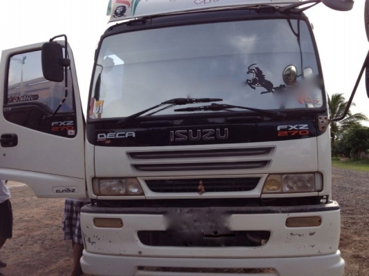 รถอีซูซุ 10 ล้อดั้ม FXZ 270 แรงม้า ปี 50  สนใจติดต่อ 081 - 6079515