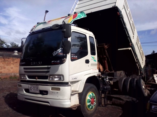 รถอีซูซุ 10 ล้อดั้ม FXZ 270 แรงม้า ปี 50  สนใจติดต่อ 081 - 6079515