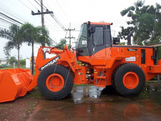 ขาย รถตักล้อยางใหม่ DOOSAN MEGA 250v ( รถใหม่ ไฟแนนท์ผ่านรับรถได้เลย! )