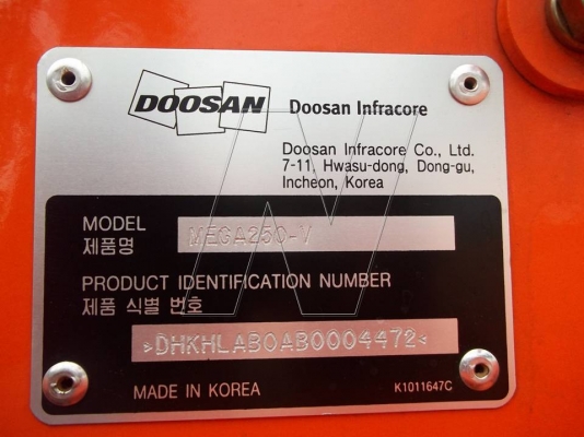 ขาย รถตักล้อยางใหม่ DOOSAN MEGA 250v ( รถใหม่ ไฟแนนท์ผ่านรับรถได้เลย! )