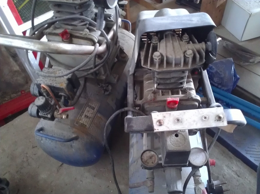 ขาย ปั๊มลม 2 ตัว พร้อมเลื่อยจิ๊กซอล