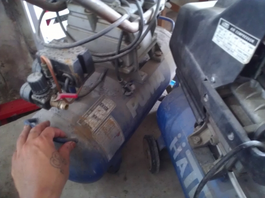 ขาย ปั๊มลม 2 ตัว พร้อมเลื่อยจิ๊กซอล