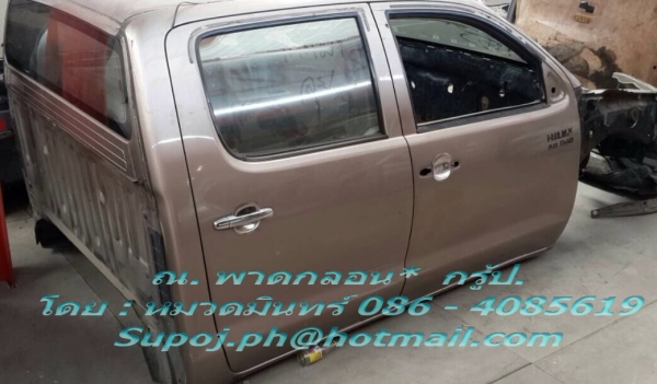 ขาย หัวเก๋ง+กระบะ วีโก้ 4 ประตู แท้ถอด 100\% ราคาคุยกันได้ครับ 086-4085619