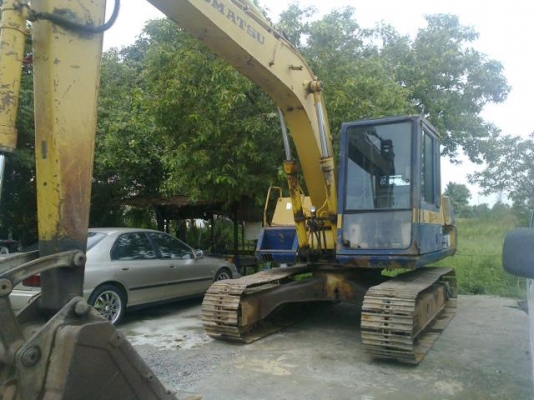 ขายรถแบ็คโฮ komatsu pc 120 รุ่น 3 ซีเรียล 18,&times;&times;&times; เครื่องปั๊มเดิม เอกสารสัญญาซื้อขาย