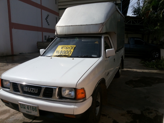 รถ Isuzu Spark  ตอนเดียว สีขาว พร้อมหลังคา  สภาพสวยพร้อมใช้งาน