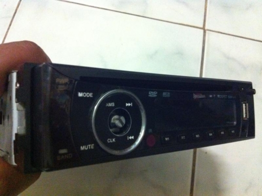 ขายวิทยุติดรถ FM DVD MP3 USB SD การ์ด มีรีโมทย์ จัดส่งได้ครับ สภาพพอใช้