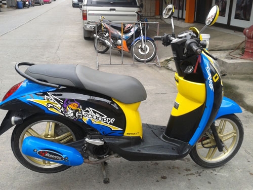SCOOPY I ปี 2012 ล้อแม็กซ์ รถสวยมาก เกรด A สีน้ำเงิน ดำ เครื่องเดิมแน่นๆ มีเล่มเอกสารครบ