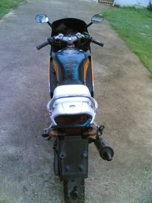 ขาย NSR150SP ทะเบียนเต็มพร้อมโอนเครื่องสมบูรณ์เสื้อเดิมยังไม่ตีปลอกระบบไฟออกหมดไมล์และวัดรอบขึ้นปกติ ขาย 24500 บาท