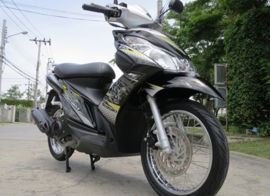 4 เดือน.. Suzuki Skydrive หัวฉีด ลายใหม่ เดิมดี ไม่มีบิวด์ เพียง 23,900 บาท (ชุดโอนพร้อม) 4 เดือน.. Suzuki Skydrive หัวฉีด ลายใหม่ เดิมดี ไม่มีบิวด์ เพียง 23,900 บาท (ชุดโอนพร้อม)
