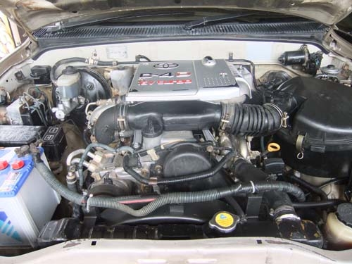 Toyota tiger CAB 2.5S 4WD เครื่องยนต์ D4D ปี 2003