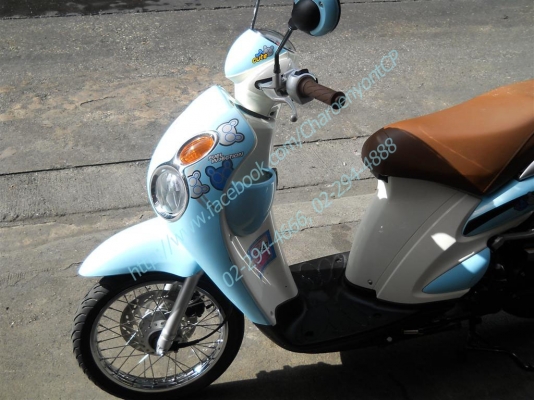 SUZUKI Jelato Cute 125cc. ปี 2013 ชอบแตกต่าง แต่ไม่นอกกฎ สภาพเดิมๆ สีฟ้า สดใส ลายน่ารัก