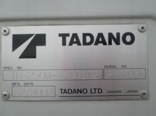 ขายเครน TR250M-7