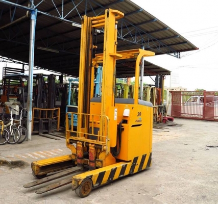 รถยกไฟฟ้า แบบยืนขับ ขนาด 2 ตัน เสาสูง 4 เมตร Nichiyu FBRA20-H70B-450