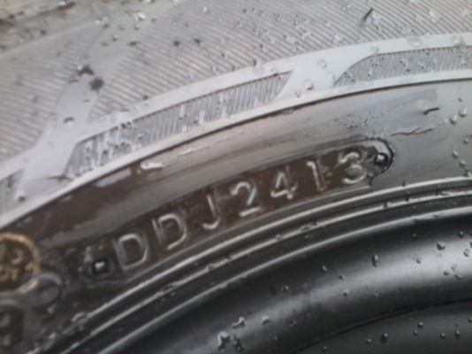 ยางปี 2013 บิสโตน พร้อมกระทะ 4 รู 100แถมฝา