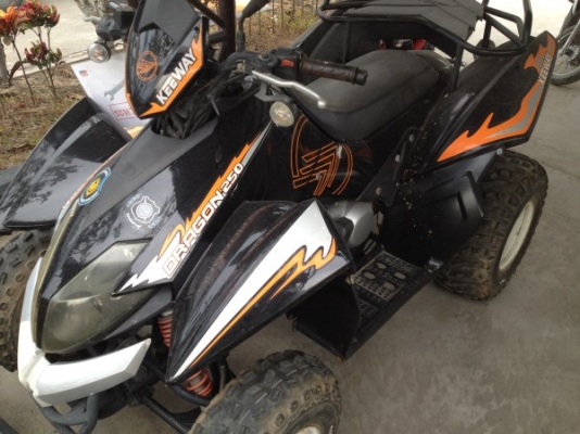ขายรถ ATV Keeway Dragon250 เปลืองที่จอด ไม่ใช้แล้ว ขายรถ ATV Keeway Dragon250 เปลืองที่จอด ไม่ใช้แล้ว