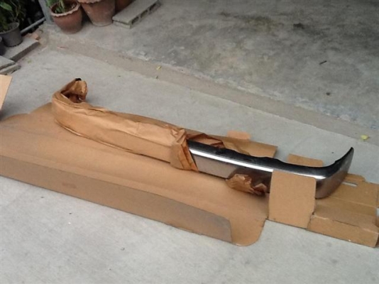 ขายกันชนหน้า TIGER ชุบของแท้ใหม่แกะกล่อง