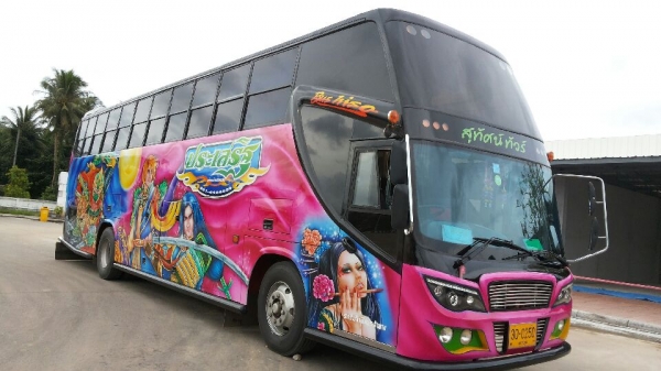 ขายรถบัสพัดลม NISSAN คัสซี TD90E-1398932 เครื่อง PE6-0053741 220 แรงม้า 49 ที่นั่ง ราคา 1100000