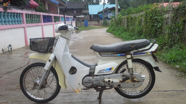 ดรีมคุรุสภาสีขาวทะเบียนโอนเดิมๆขายถูกๆ11500บาท ดรีมคุรุสภาสีขาวทะเบียนโอนเดิมๆขายถูกๆ11500บาท