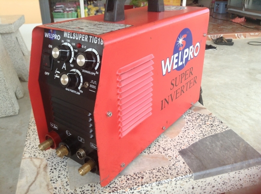 ขายตู้เชื่อม Inverter 2 ระบบ ยี่ห้อ Welpro รุ่น Welsuper TIG 180P