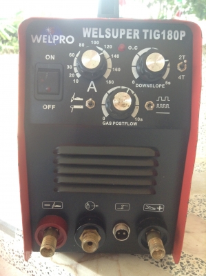 ขายตู้เชื่อม Inverter 2 ระบบ ยี่ห้อ Welpro รุ่น Welsuper TIG 180P