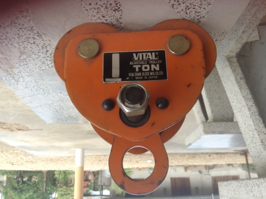 ขายรอกค้างคาว สำหรับวิ้งบนเหล็ก ยี่ห้อ Vital ขนาด 1 ตัน
