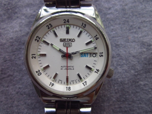 +++++ SEIKO 7s26 หลังเปลือยสายเดิมสภาพสวย 2 +++++