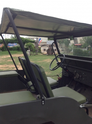 JEEP M38 สมัยสงครามโลก พวงมาลัยซ้าย เครื่อง NISSAN LD28 คานแข็ง รายละเอียดตามรูป