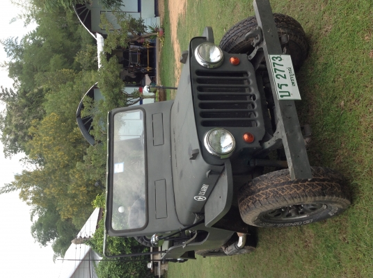 JEEP M38 สมัยสงครามโลก พวงมาลัยซ้าย เครื่อง NISSAN LD28 คานแข็ง รายละเอียดตามรูป