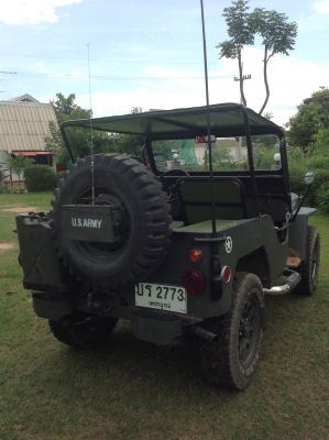 JEEP M38 สมัยสงครามโลก พวงมาลัยซ้าย เครื่อง NISSAN LD28 คานแข็ง รายละเอียดตามรูป