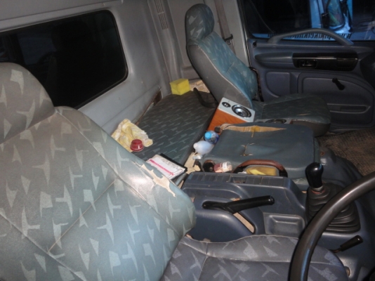 HINO MAGA FM พร้อมหางสามเพลา SMM