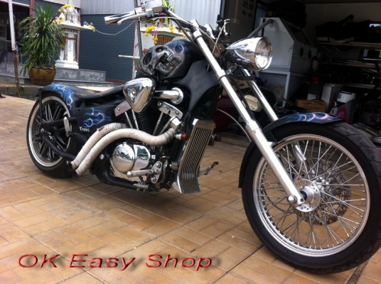 Steed 400....ทะเบียนแท้ ล้อหล้งยาง200 แต่งเยอะคับ