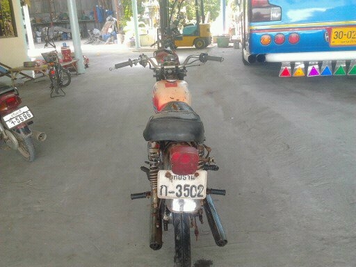 ขาย SUZUKI GT ( SANSHIRO ) 125 เครื่อง SUZUKI K 125 แจ้งลงเล่มแล้วเรียบร้อย มีทะเบียน พร้อมชุดโอน เลขโครง เลขเครื่องตรง เอกสาร ครบ ครับ