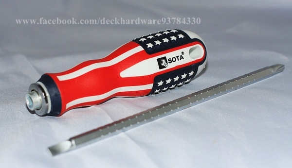 ไขควงสลับหัวได้ Reversible Screwdriver 6นิ้ว ยี่ห้อ SOTA