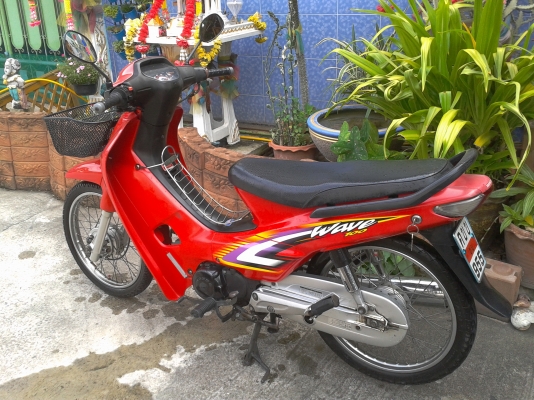 Wave100 รถปี46สภาพเดิมๆรถพร้อมใช้งาน