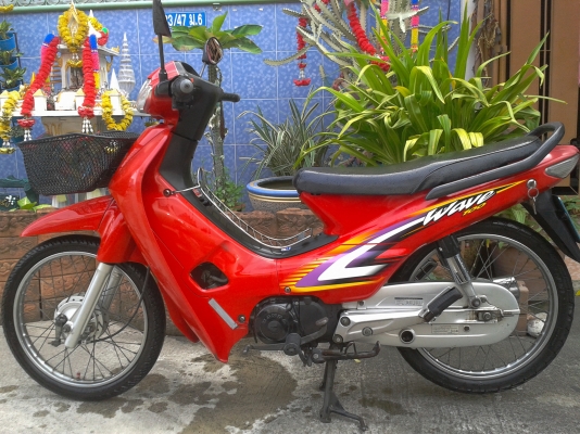 Wave100 รถปี46สภาพเดิมๆรถพร้อมใช้งาน