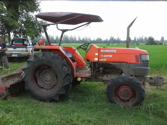 ขายด่วน KUBOTA - L4508+โรตารี  1720 ชม.