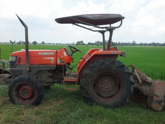 ขายด่วน KUBOTA - L4508+โรตารี  1720 ชม.