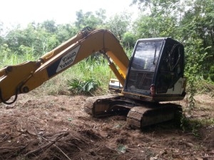 ขายแบ็คโฮ Mark c sk 60 เอกสารพร้อม ไฟฟ้าเต็ม