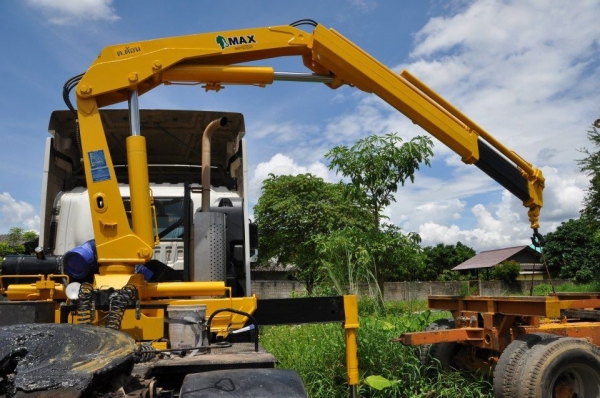 เครนพับ Max Crane เครนใหม่ 6 ตัน 720,000